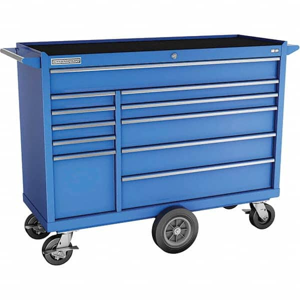 Tool Storage Combos & Systems, Type: Wheeled Tool Cabinet with Maintenance Cart , Drawers Range: 10 - 15 Drawers , Number of Pieces: 2  MPN:FMP5411MC-BL