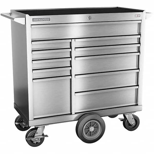 Tool Storage Combos & Systems, Type: Wheeled Tool Cabinet with Maintenance Cart, Drawers Range: 10 - 15 Drawers, Number of Pieces: 2, Width Range: 36