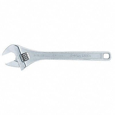 Adj. Wrench Steel Chrome Vanadium 18 MPN:818