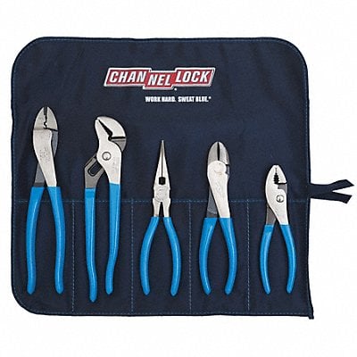 Plier Set Dipped 5 Pcs MPN:TOOL ROLL 1