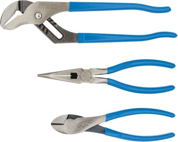 Plier Set: 3 Pc, Assortment MPN:GS-6