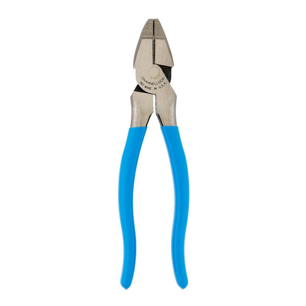 Pliers, Jaw Texture: Crosshatch , Plier Type: Lineman's , Jaw Length (Decimal Inch): 1.2800 , Jaw Width (Inch): 1-1/4 , Jaw Type: Crosshatch  MPN:367