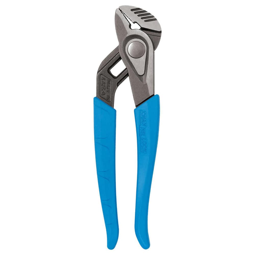 Tongue & Groove Pliers, Jaw Style: Straight Jaw , Head Style: Straight , Side Cutter: No , Overall Length (Inch): 8-1/2in , Handle Type: Comfort Grip  MPN:428X