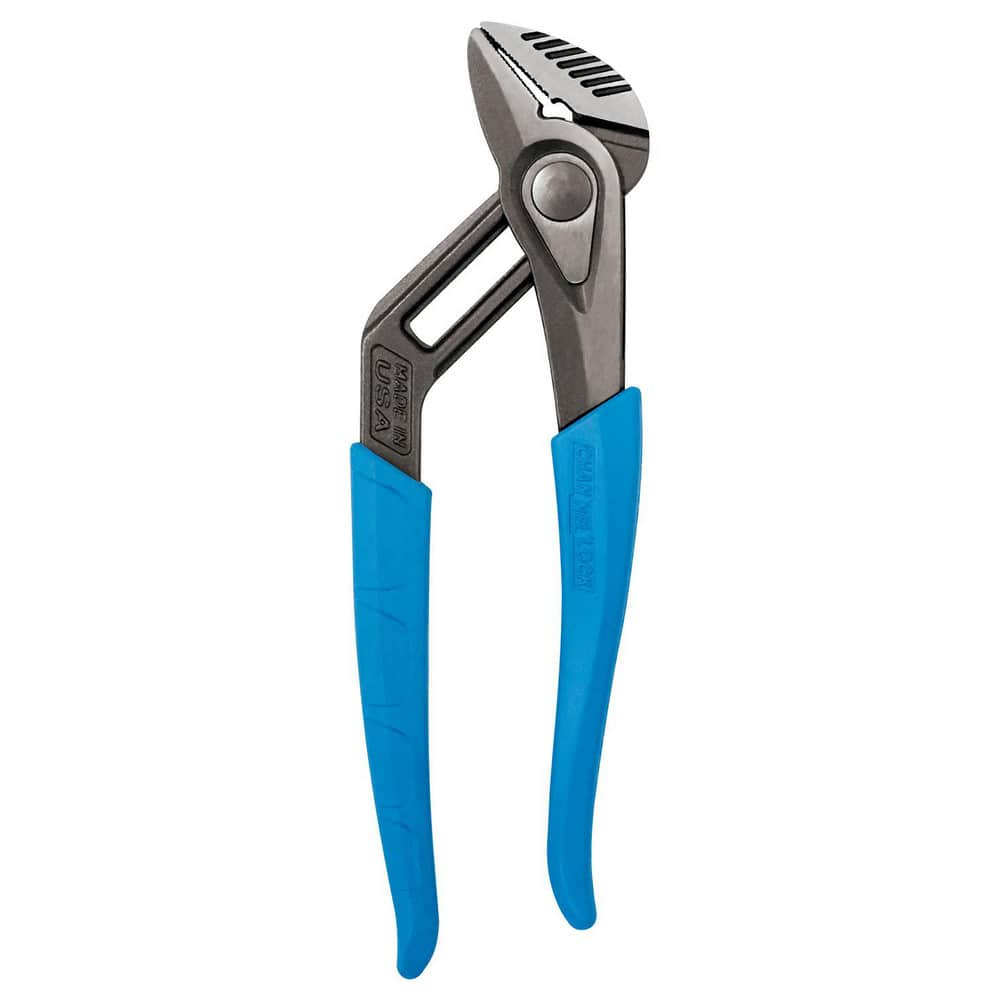 Tongue & Groove Pliers, Jaw Style: Straight Jaw , Head Style: Straight , Side Cutter: No , Overall Length (Inch): 9-1/2in , Handle Type: Comfort Grip  MPN:430X