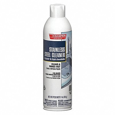 Aerosol Stainless Steel Cleaner Oil PK12 MPN:438-5197