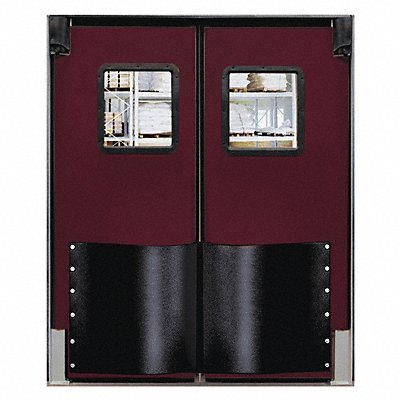 H1831 Swinging Door 7 x 5 ft Burgundy PR MPN:6084RDBUR