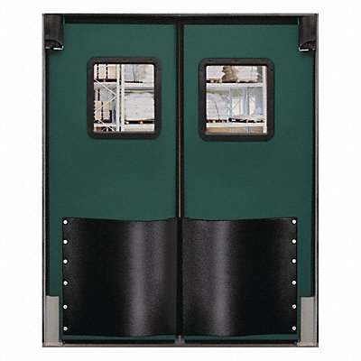 H1831 Swinging Door 7 x 5 ft Forest Green PR MPN:6084RDFGR