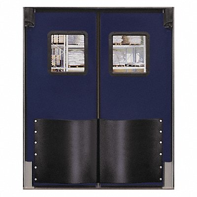 H1831 Swinging Door 7 x 5 ft Navy Blue PR MPN:6084RDNAV