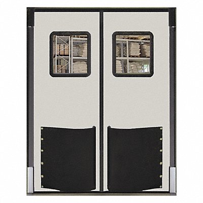 H1836 Swinging Door 7 x 5 ft Cloud Gray PR MPN:6084RDXHDCGR