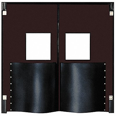 Swinging Door 8 x 5 ft Burgundy PR MPN:6096XDBUR