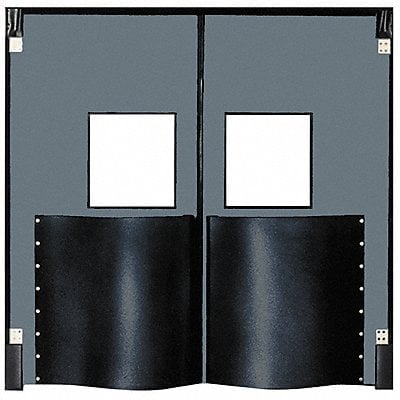 Swinging Door 8 x 5 ft Metallic Gray PR MPN:6096XDMGR