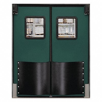 H1843 Swinging Door 8 x 8 ft Forest Green PR MPN:9696RDFGR