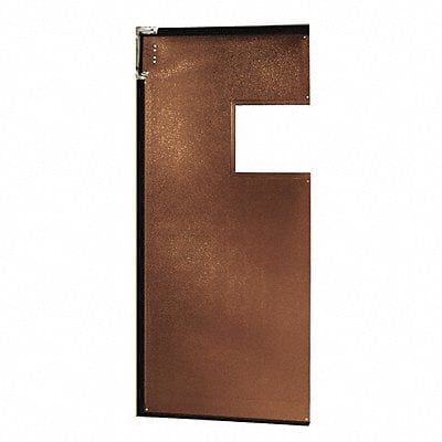 Swinging Door 7 x 2.5 ft Medium Brown MPN:AIR2003084MBR