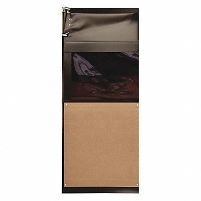 Swinging Door 7 x 2.5 ft Medium Brown MPN:AIR9733084MBR