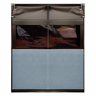 Swinging Door 7 x 5 ft Metallic Gray PR MPN:AIR9736084MGR