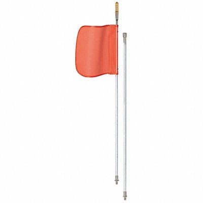 Warning Whip 10 ft Includes Flag MPN:FS10XL-SPQD-O