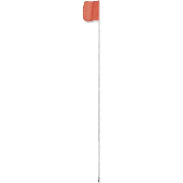 Marking Flags, Type: Warning Whip Flag , Message or Pattern: Reflective X , Color: Orange, Silver , Color: Orange, Silver , Overall Height (Inch): 120  MPN:FS10X-O