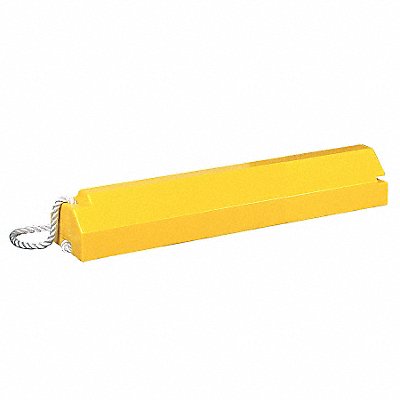 Airplane Chock 6 In H Urethane Yellow MPN:AC6820-LR