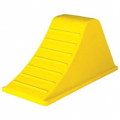 Wheel Chock 8-1/4 In H Urethane Yellow MPN:AT3512-AC-Y