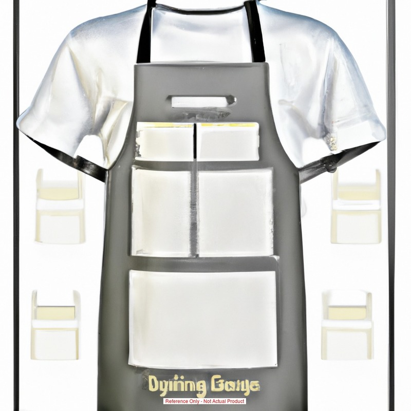 1430Blk Black Bib Apron MPN:1430BK 30 33