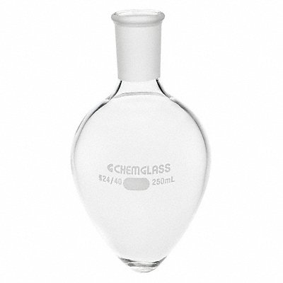 Pear Shaped 50mL Borosilicate MPN:CG-1554-01