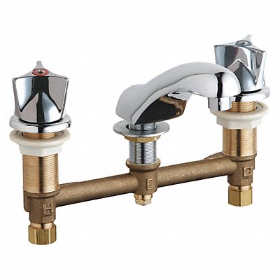 Low Arc Chrome Chicago Faucets 404 MPN:404-V950E64ABCP