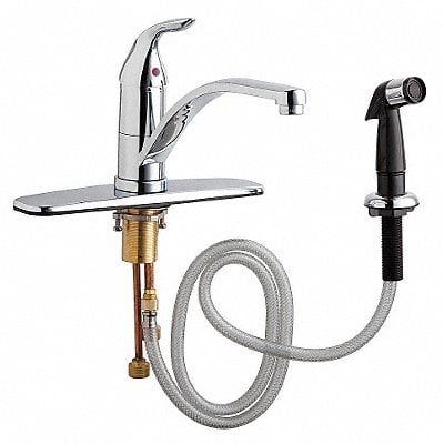 Low Arc Chrome Chicago Faucets 430 Brass MPN:432-MPABCP