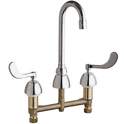 Gooseneck Chrome Chicago Faucets 786 MPN:786-GN1AE3XKAB