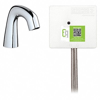 Mid Arc Chrome Chicago Faucets EQ Curved MPN:EQ-A11A-12ABCP