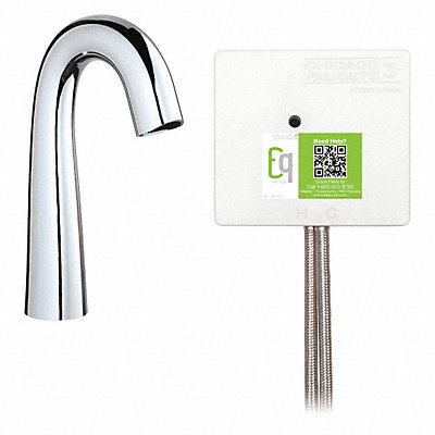 Mid Arc Chrome Chicago Faucets 0.5gpm MPN:EQ-C11A-12ABCP