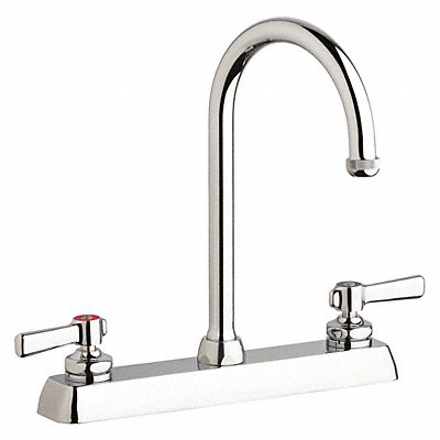 Hot And Cold Water Washboard Sink Faucet MPN:W8D-GN2AE1-369ABCP