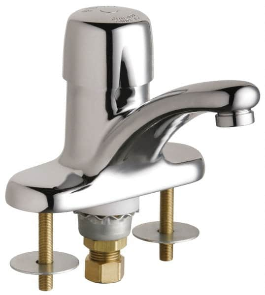 Round Handle, Deck Mounted Bathroom Faucet MPN:3400-ABCP