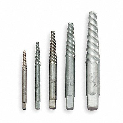 Screw Extractor Set 5pc HCS Pouch MPN:65035