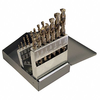 Jobber Drill Set 15 pc Cobalt MPN:47795