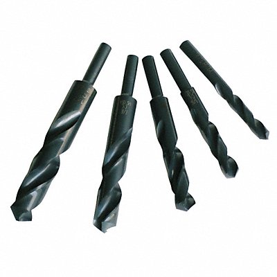 Reduced Shank Drill Set 5pc HSS MPN:56340