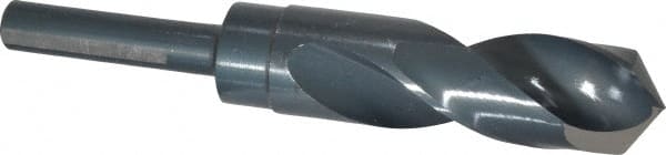 Reduced Shank Drill Bit: 1-1/32'' Dia, 1/2'' Shank Dia, 118 0, High Speed Steel MPN:52466