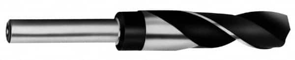 Reduced Shank Drill Bit: 1-21/64'' Dia, 1/2'' Shank Dia, 118 0, High Speed Steel MPN:52485