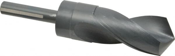 Reduced Shank Drill Bit: 1-3/8'' Dia, 1/2'' Shank Dia, 118 0, High Speed Steel MPN:52488