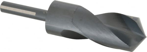 Reduced Shank Drill Bit: 1-15/32'' Dia, 1/2'' Shank Dia, 118 0, High Speed Steel MPN:52494