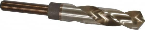 Reduced Shank Drill Bit: 13/16'' Dia, 1/2'' Shank Dia, 118 0, Cobalt MPN:53452