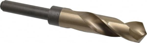 Reduced Shank Drill Bit: 53/64'' Dia, 1/2'' Shank Dia, 118 0, Cobalt MPN:53453