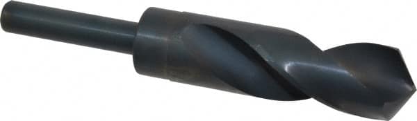 Reduced Shank Drill Bit: 1-1/16'' Dia, 1/2'' Shank Dia, 118 0, High Speed Steel MPN:55468