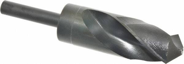 Reduced Shank Drill Bit: 1-23/64'' Dia, 1/2'' Shank Dia, 118 0, High Speed Steel MPN:55487