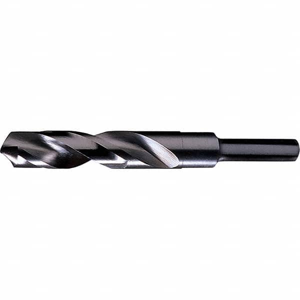 Reduced Shank Drill Bit: 1-29/64'' Dia, 1/2'' Shank Dia, 118 0, High Speed Steel MPN:55493