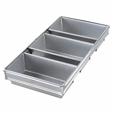 Bread Pan 3-Strap 8-1/2x4-1/2 MPN:44235