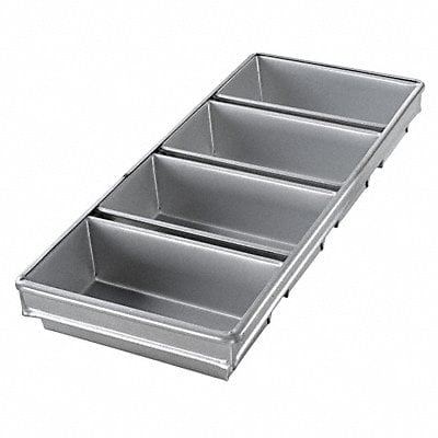 Bread Pan 4-Strap 8-1/2x4-1/2 MPN:44245