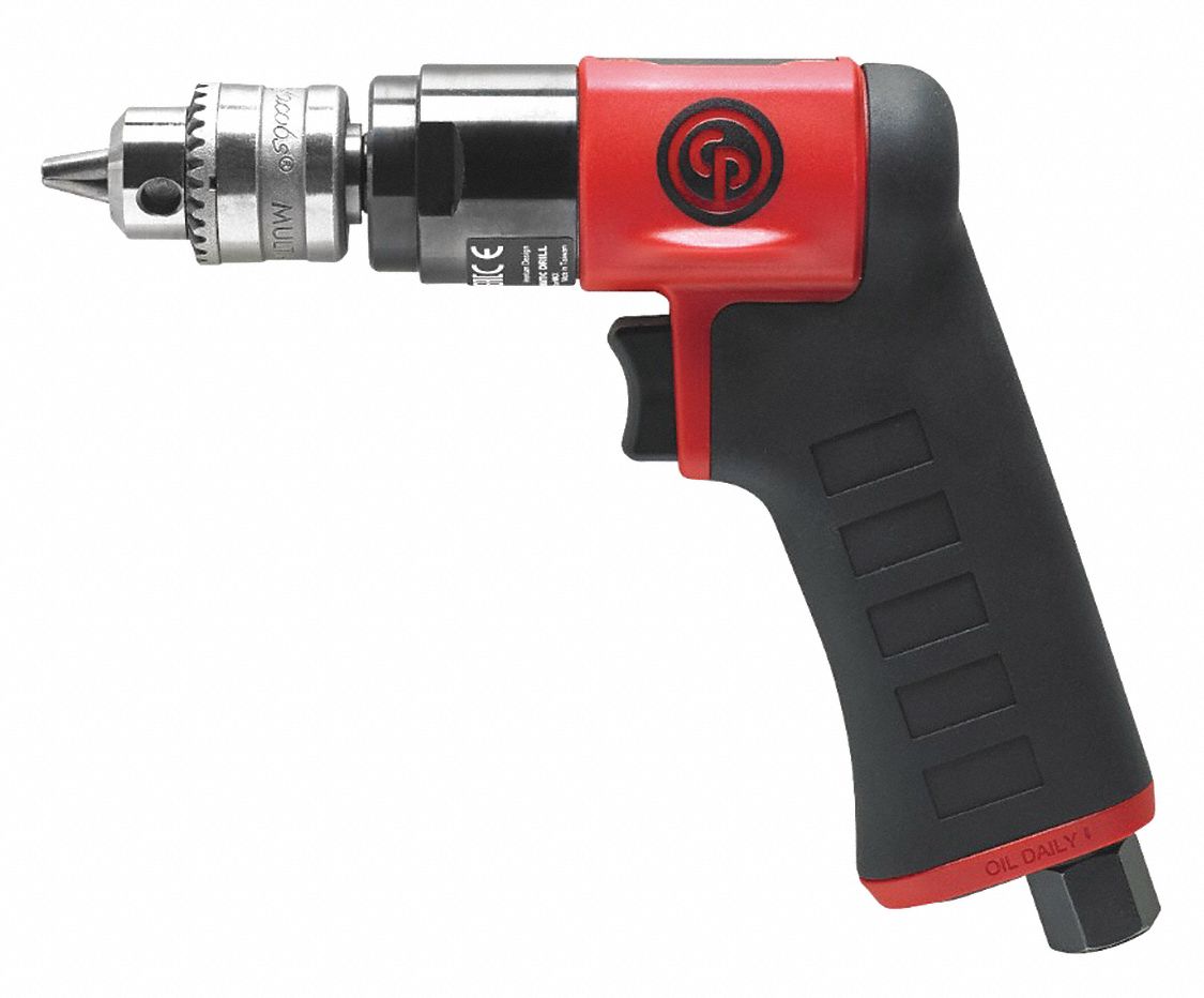 Drill Air-Powered Pistol Grip 1/4 in MPN:CP7300C