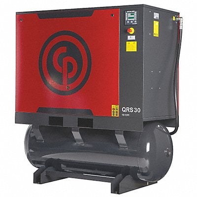 Rotary Screw Air Compr Dryer 30 hp Horz MPN:QRS 30 HPD