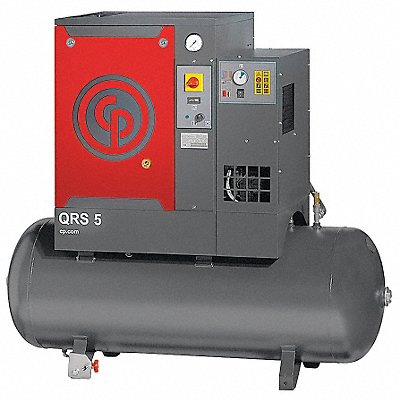 Rotary Screw Air Compr Air Dryer 5 hp MPN:QRS 5 HPD