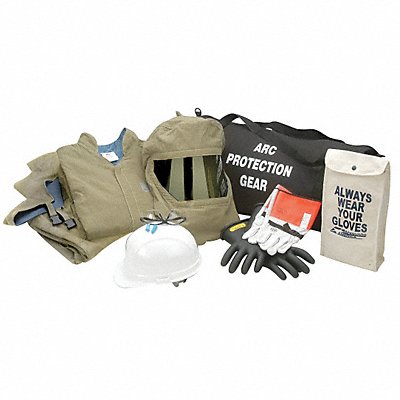 H5441 Arc Flash Jacket and Bib Kit Olive 2XL MPN:AG-40-2XL